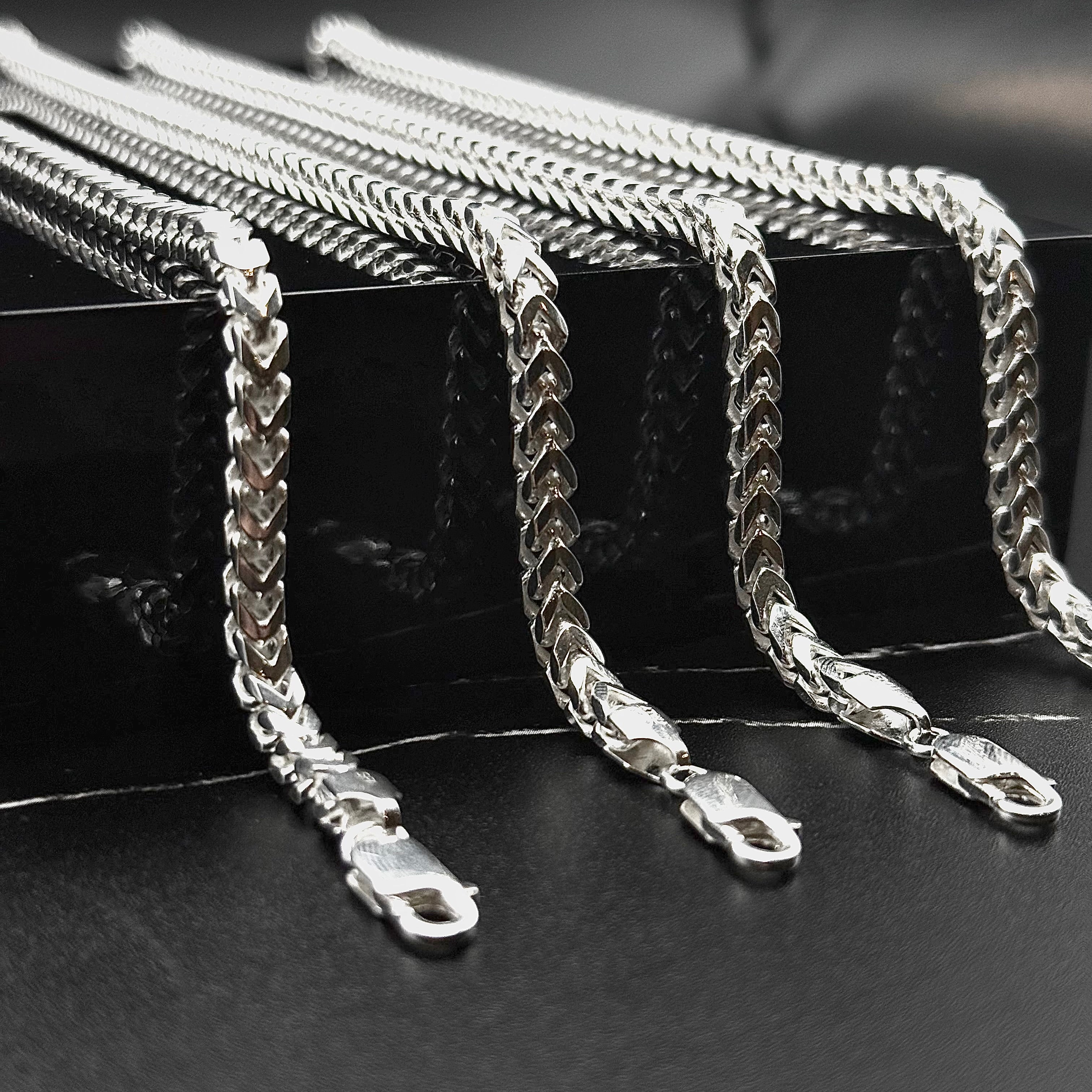 4.2MM Franco Chain – Sterling Silver