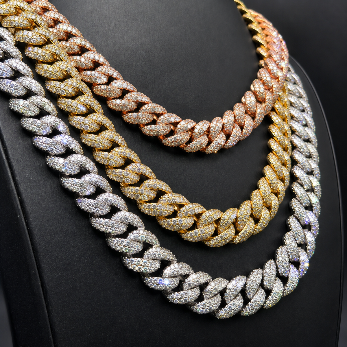 Iced Out Miami Cuban Link Chain