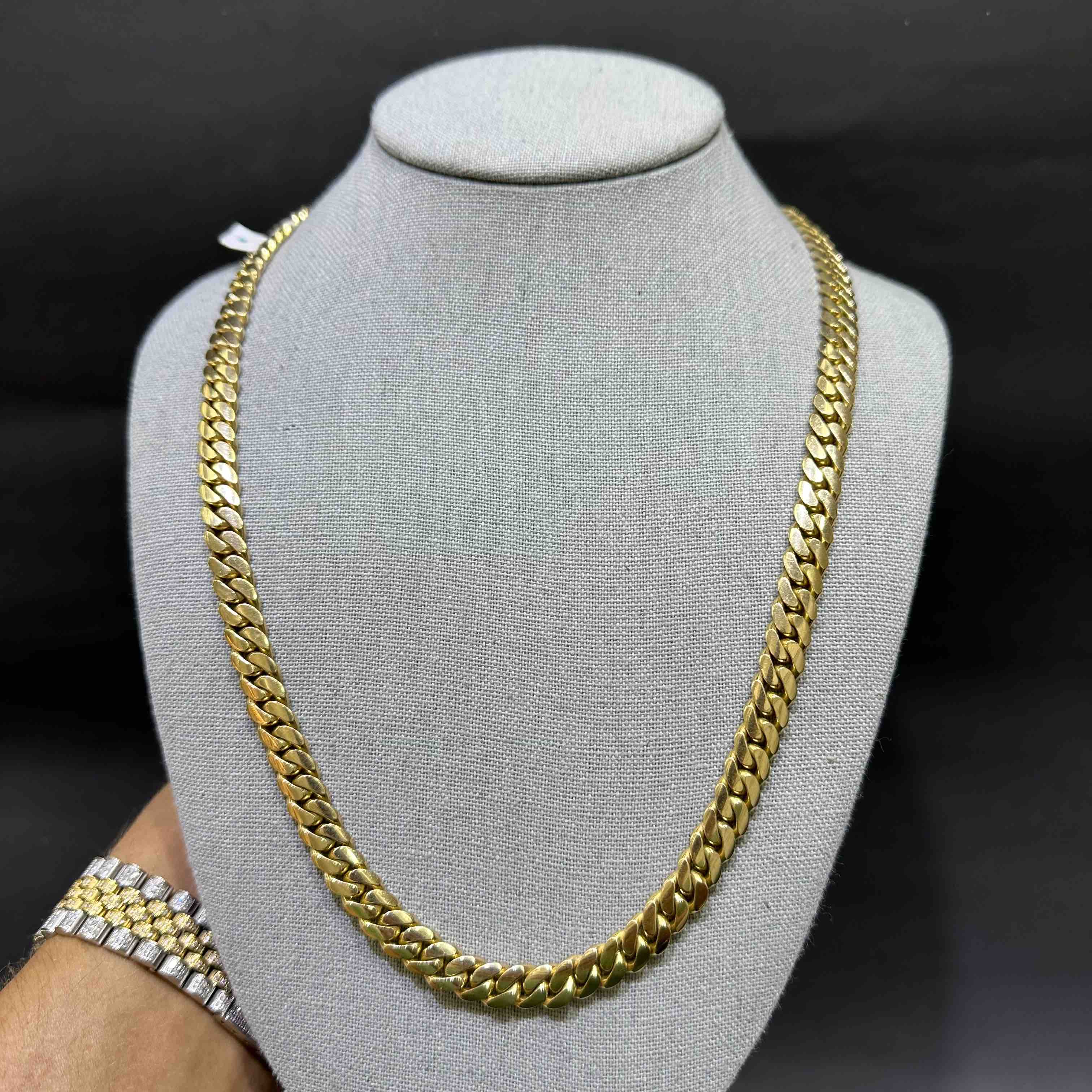 MIAMI CUBAN LINK CHAIN AND BRACELET - 10K & 14K GOLD