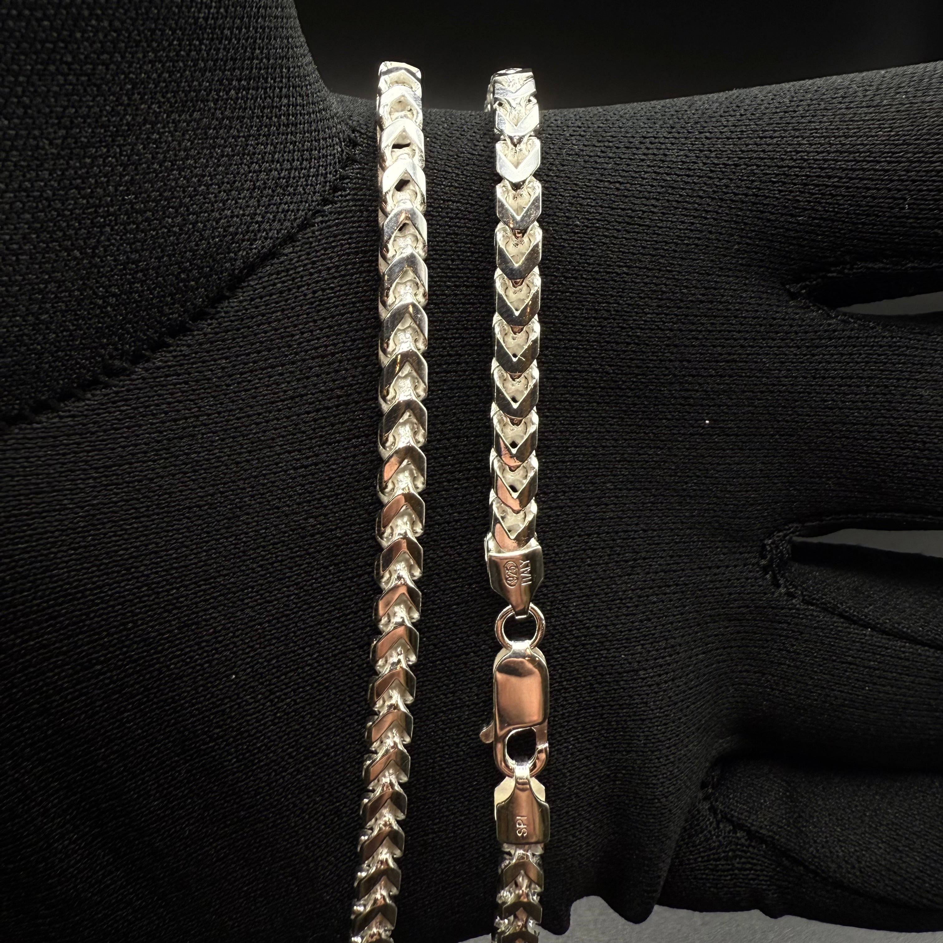 4.2MM Franco Chain – Sterling Silver