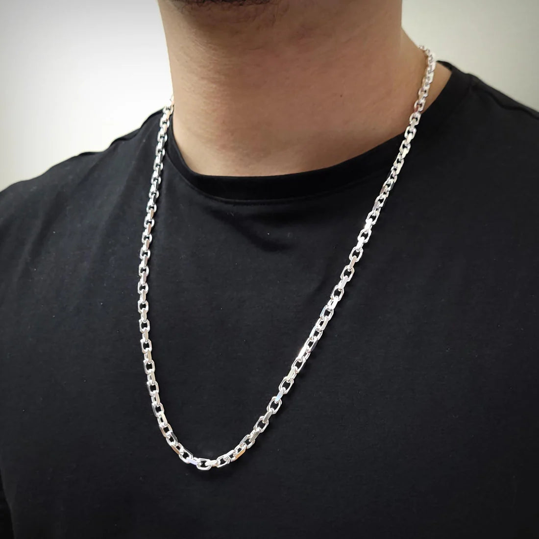 6MM FORZATINA CHAIN - STERLING SILVER