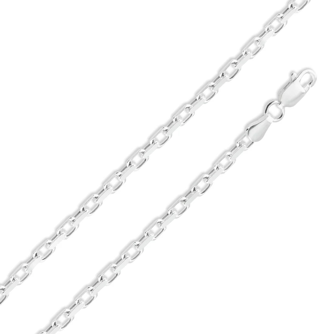 6MM FORZATINA CHAIN - STERLING SILVER