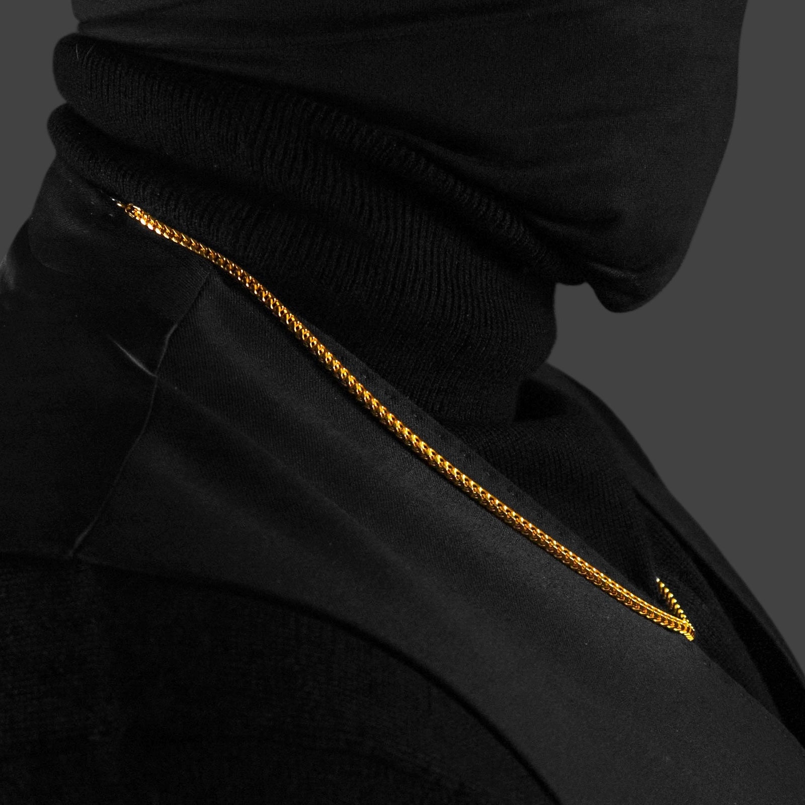 3.5MM Franco Chain – Gold Over 925