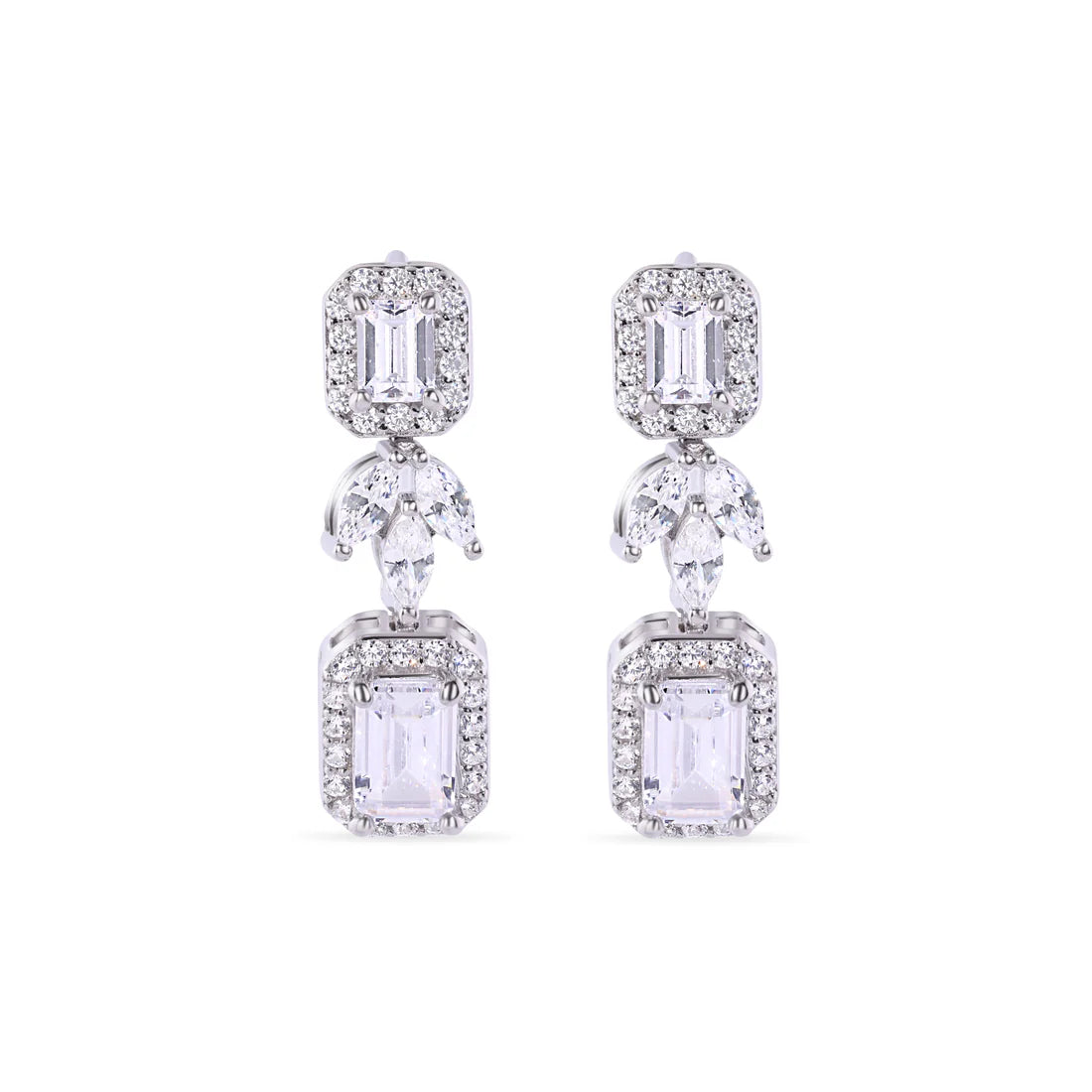 Prestige Baguette Set – Premium CZ – Sterling Silver