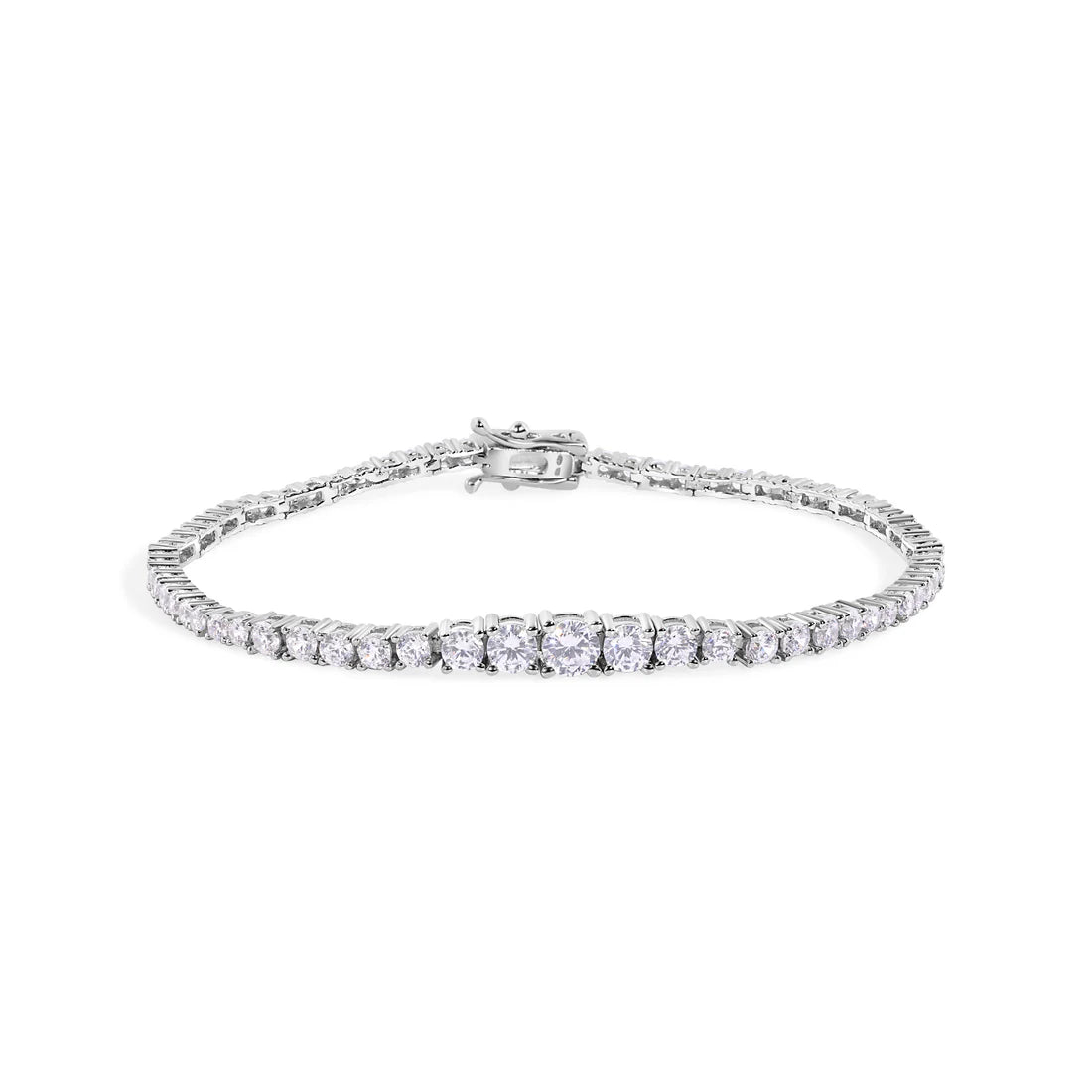 Prestige Tennis Set – Premium CZ – Sterling Silver