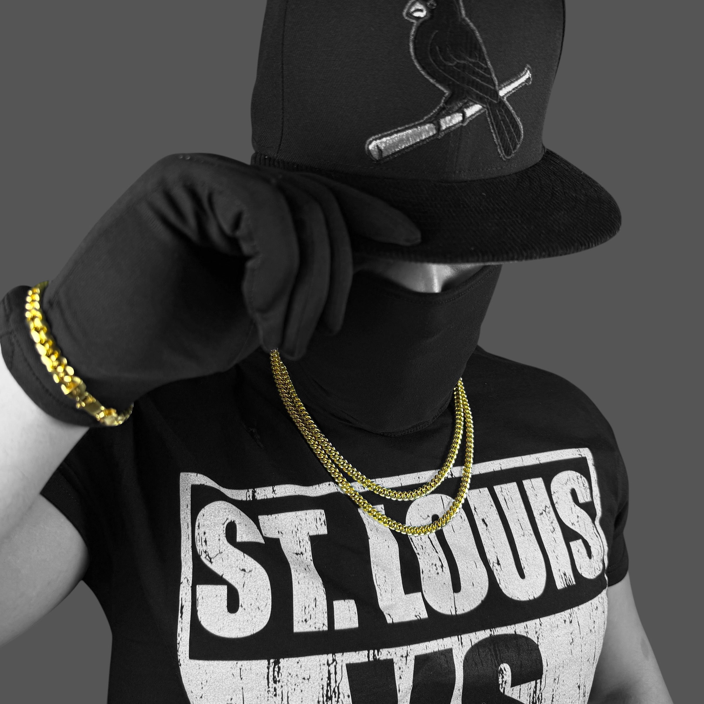 7MM Miami Cuban Link Chain – Gold Over 925