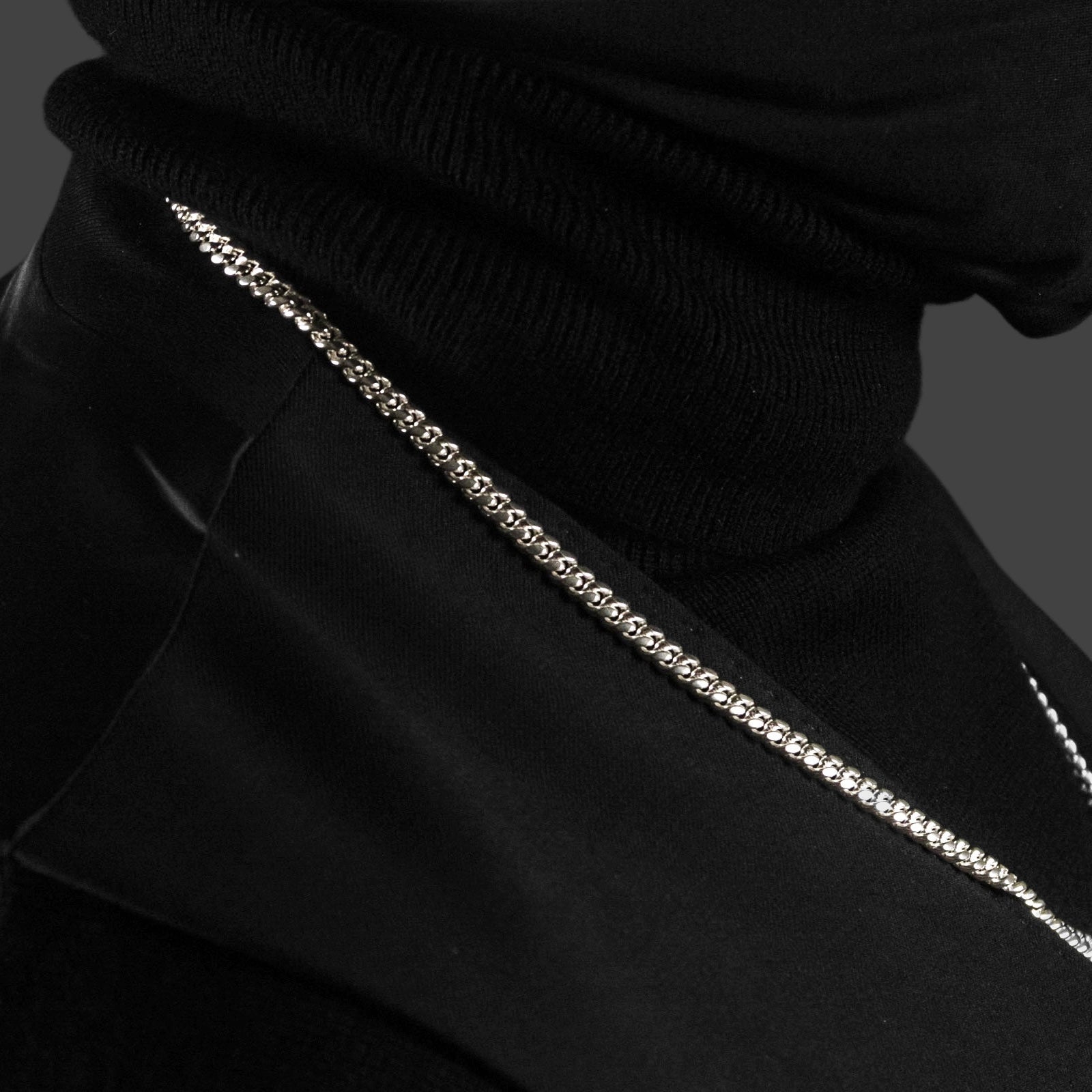 Silver Cuban Link Chain - 5.5mm