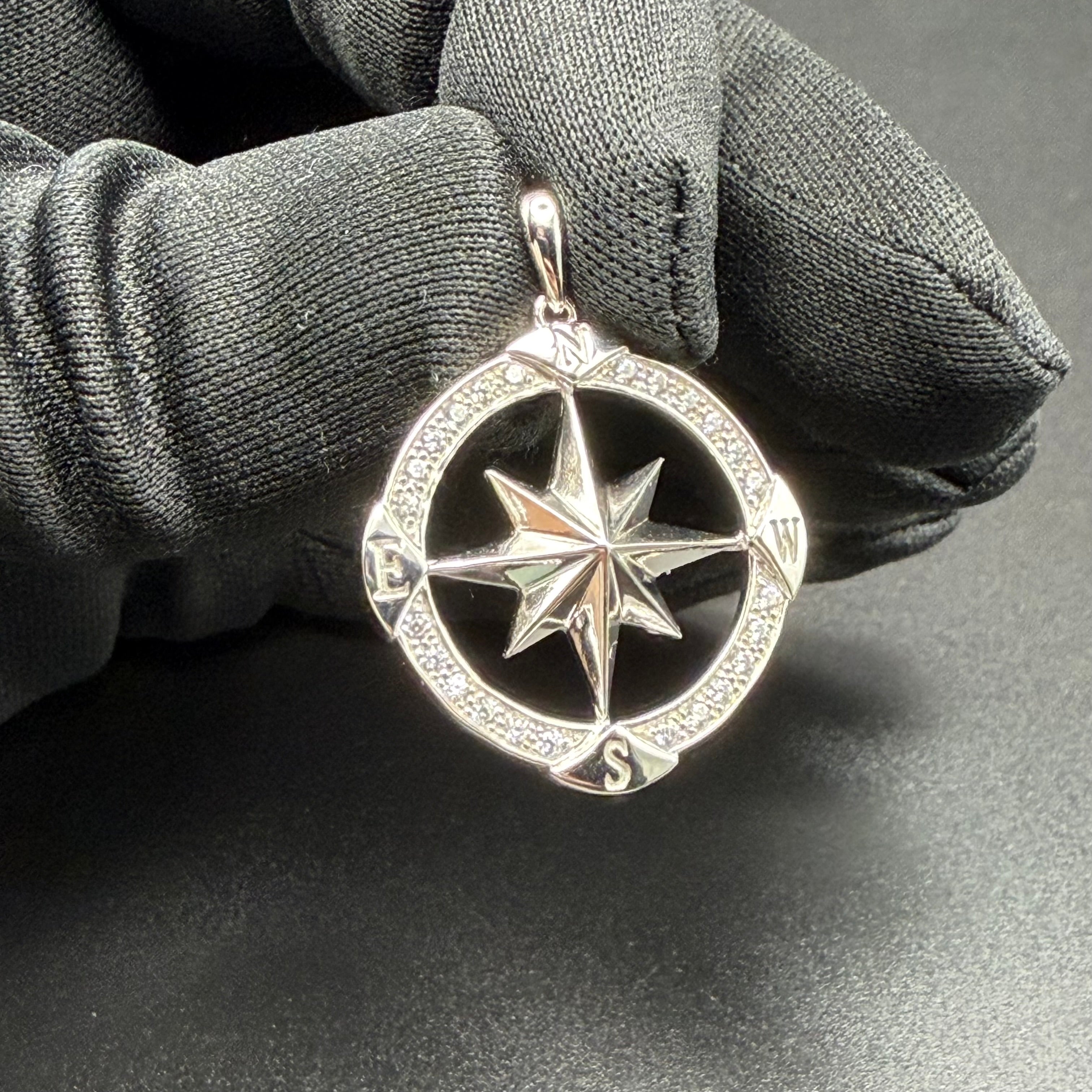 NORTHERN STAR PENDANT - PREMIUM CZ - STERLING SILVER