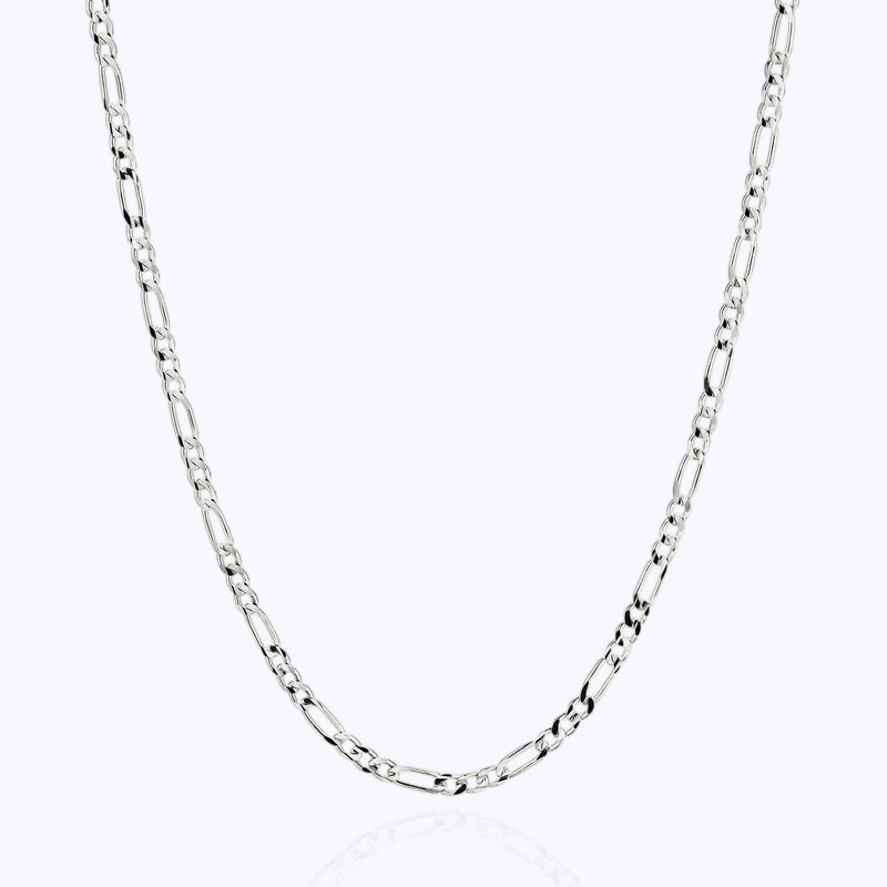 2MM Figaro Chain – Sterling Silver