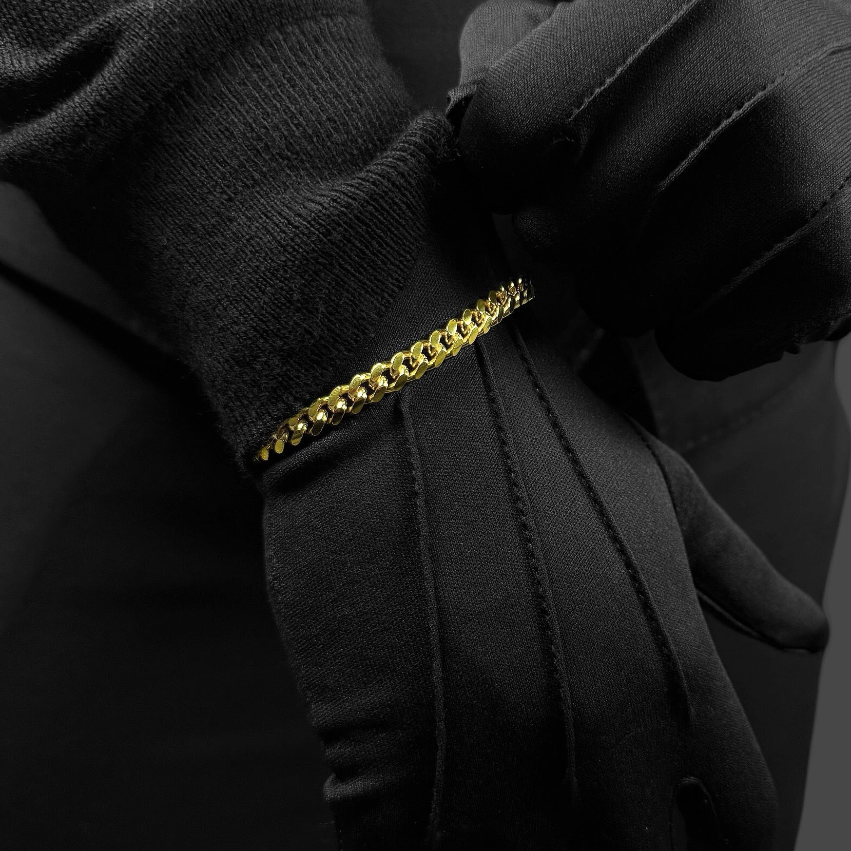 7MM Miami Cuban Link Bracelet – 14K Gold Over 925