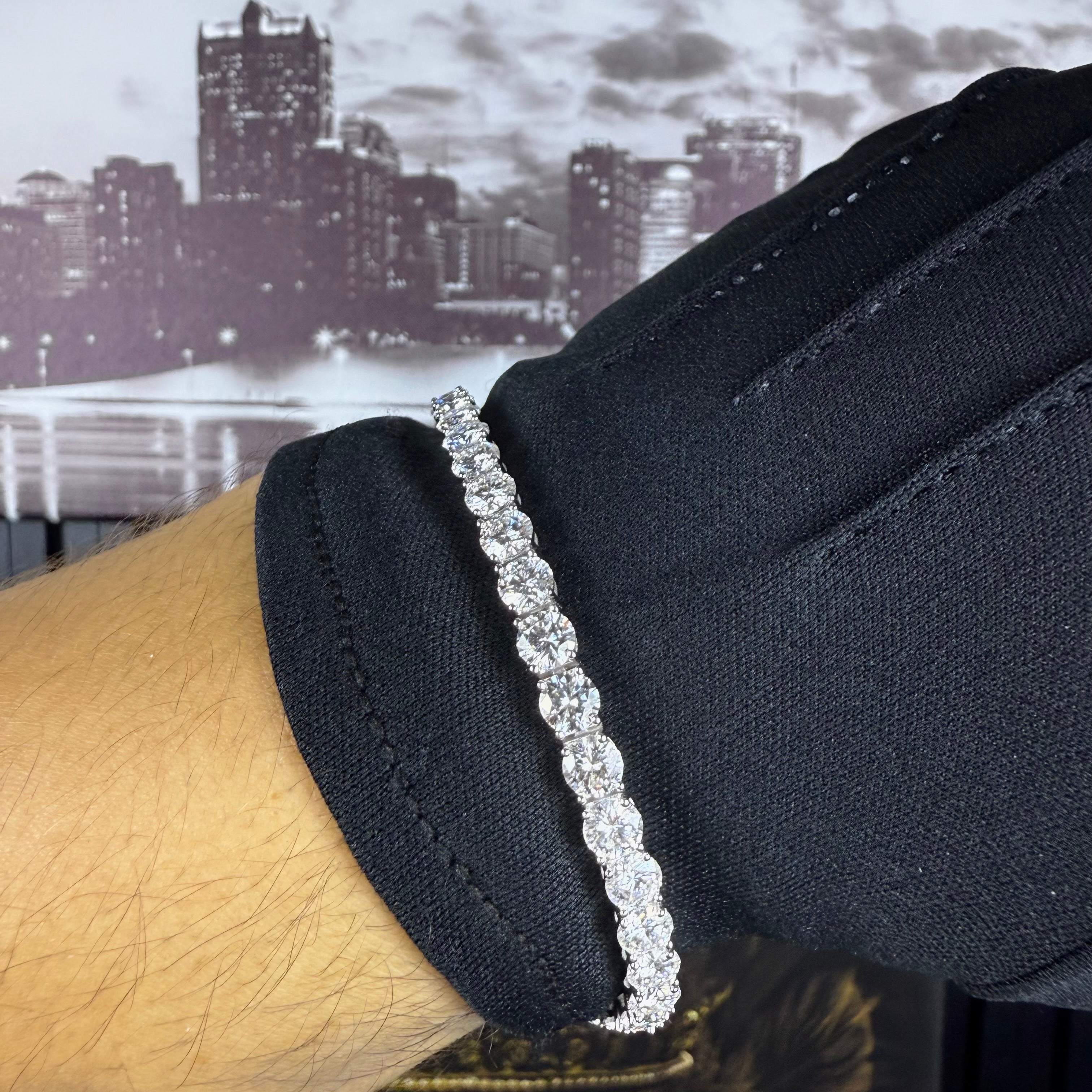 5MM Tennis Bracelet – Moissanite – Sterling Silver