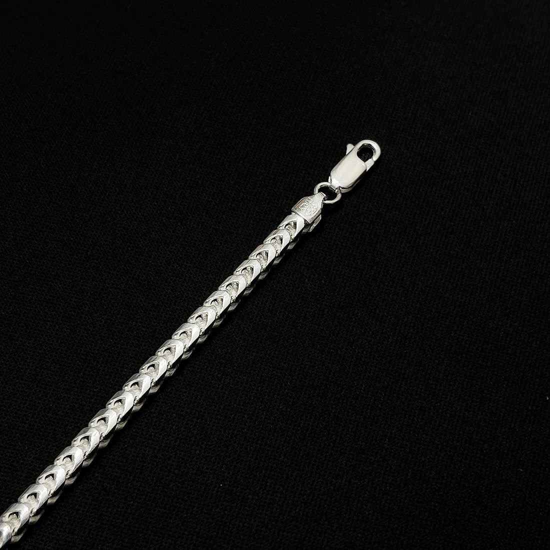 SILVER FRANCO BRACELET - 4.2MM