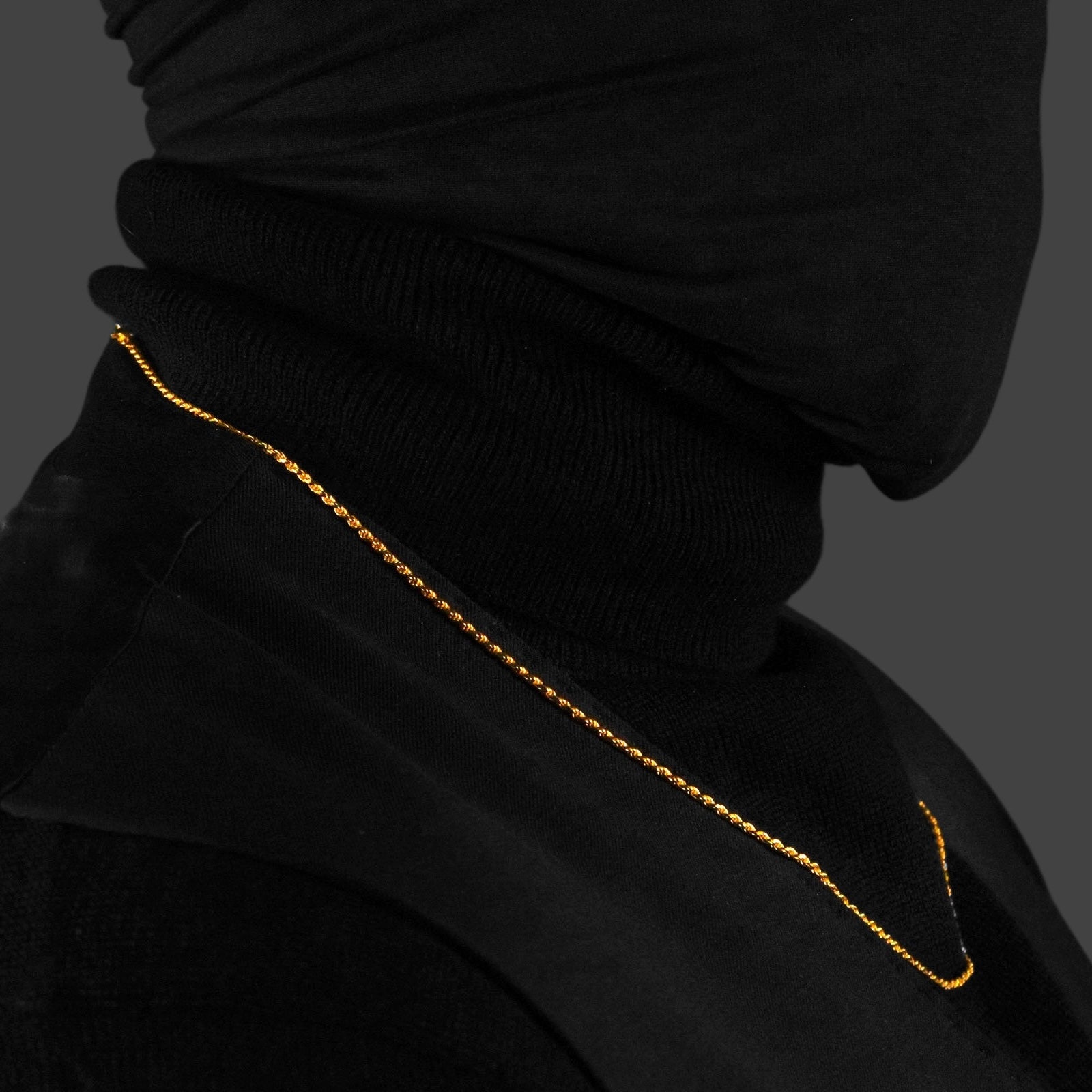 Gold Rope Chain - 2mm