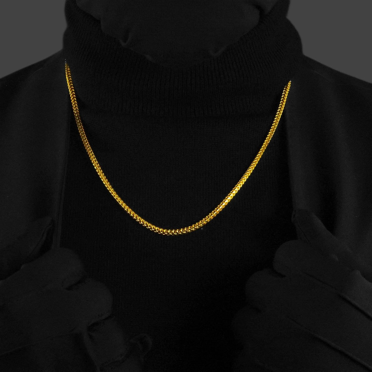 Gold Franco Chain - 3.5mm