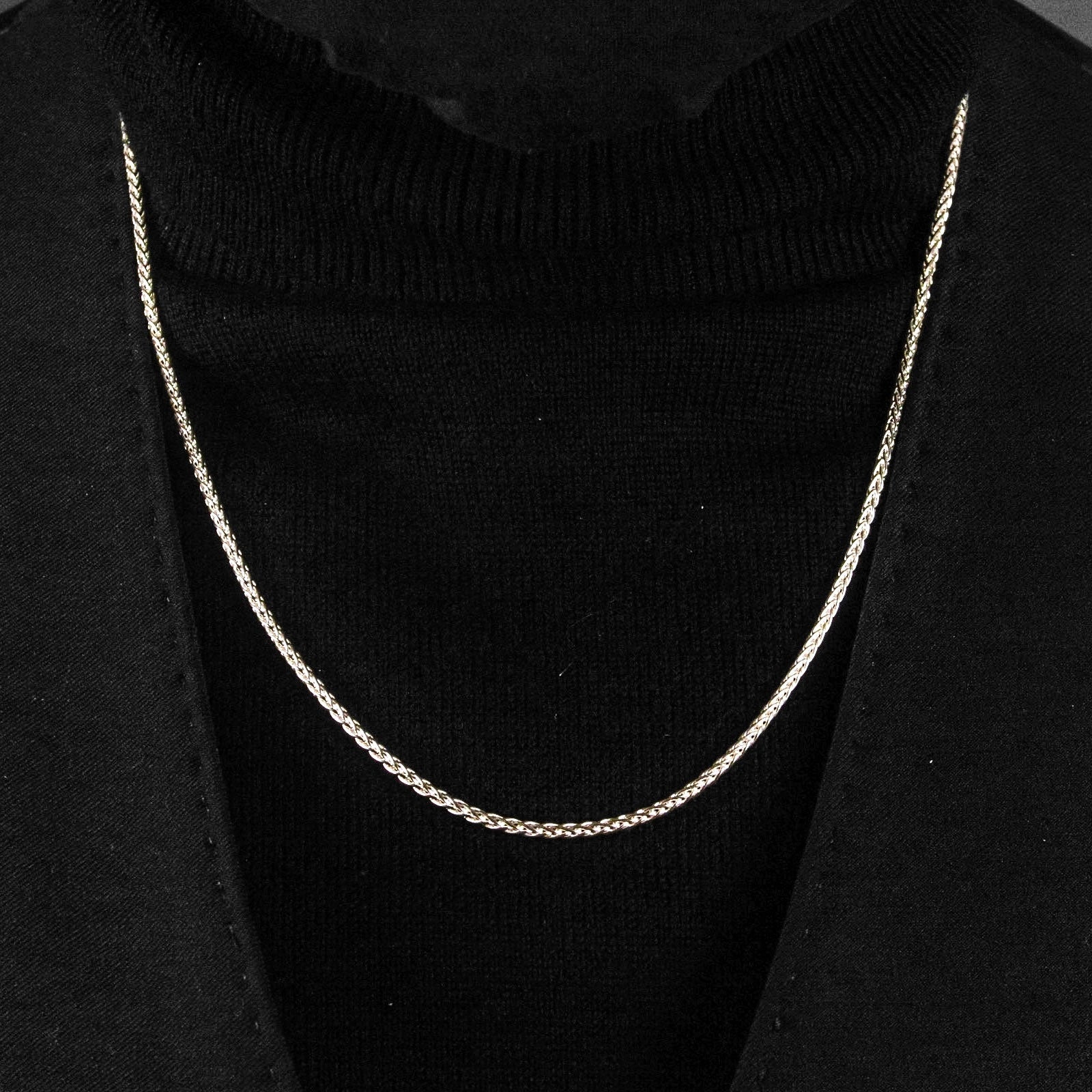 Silver Wheat Chain - 2.5mm