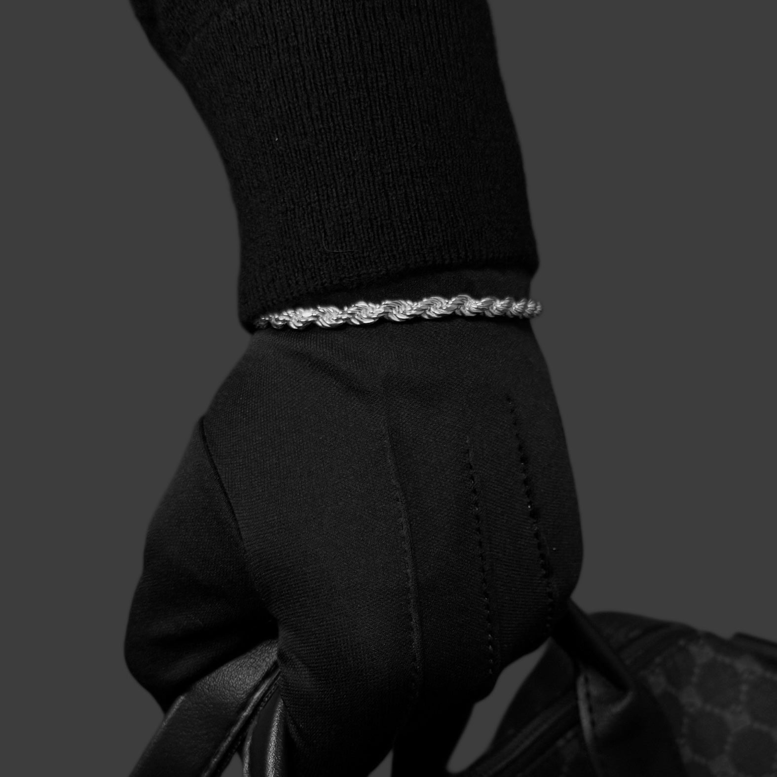 5MM Rope Bracelet – Sterling Silver