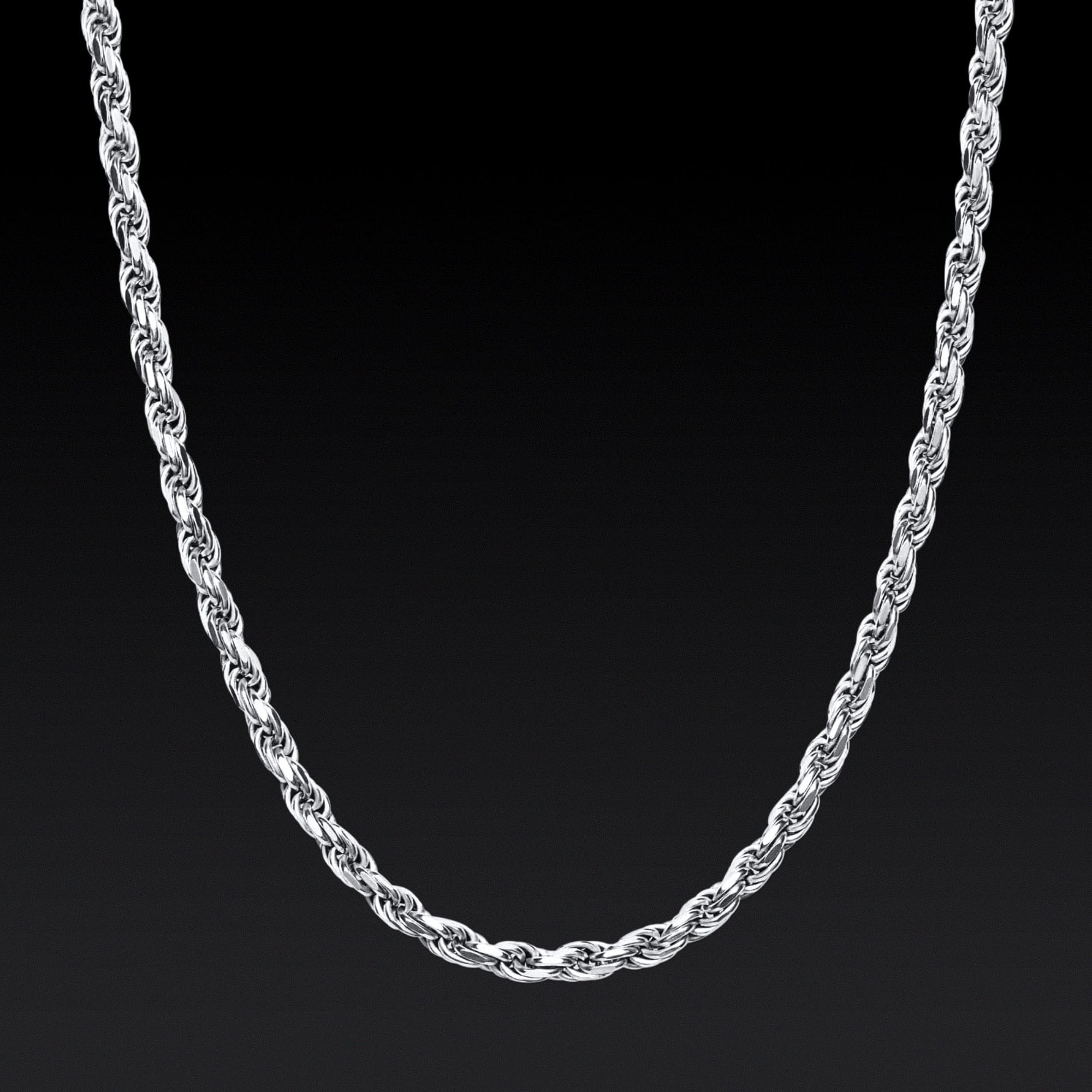 Silver Rope Chain - 2.5mm