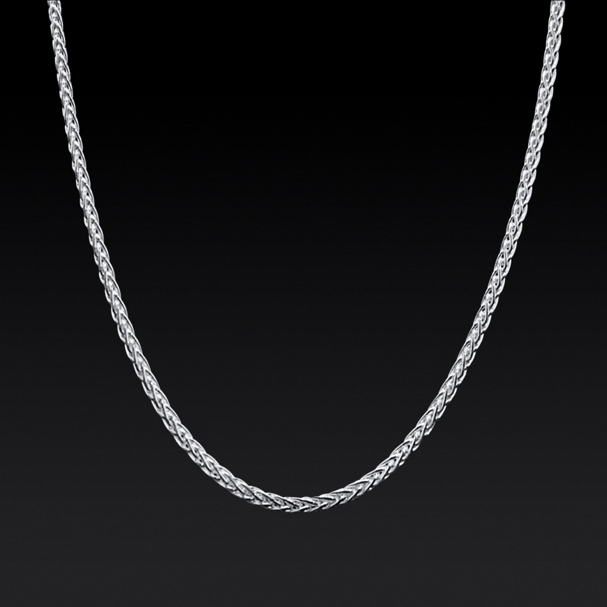 Silver Wheat Chain - 2.5mm