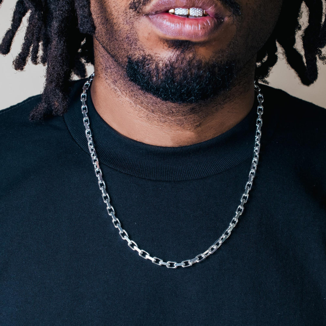 6MM FORZATINA CHAIN - STERLING SILVER