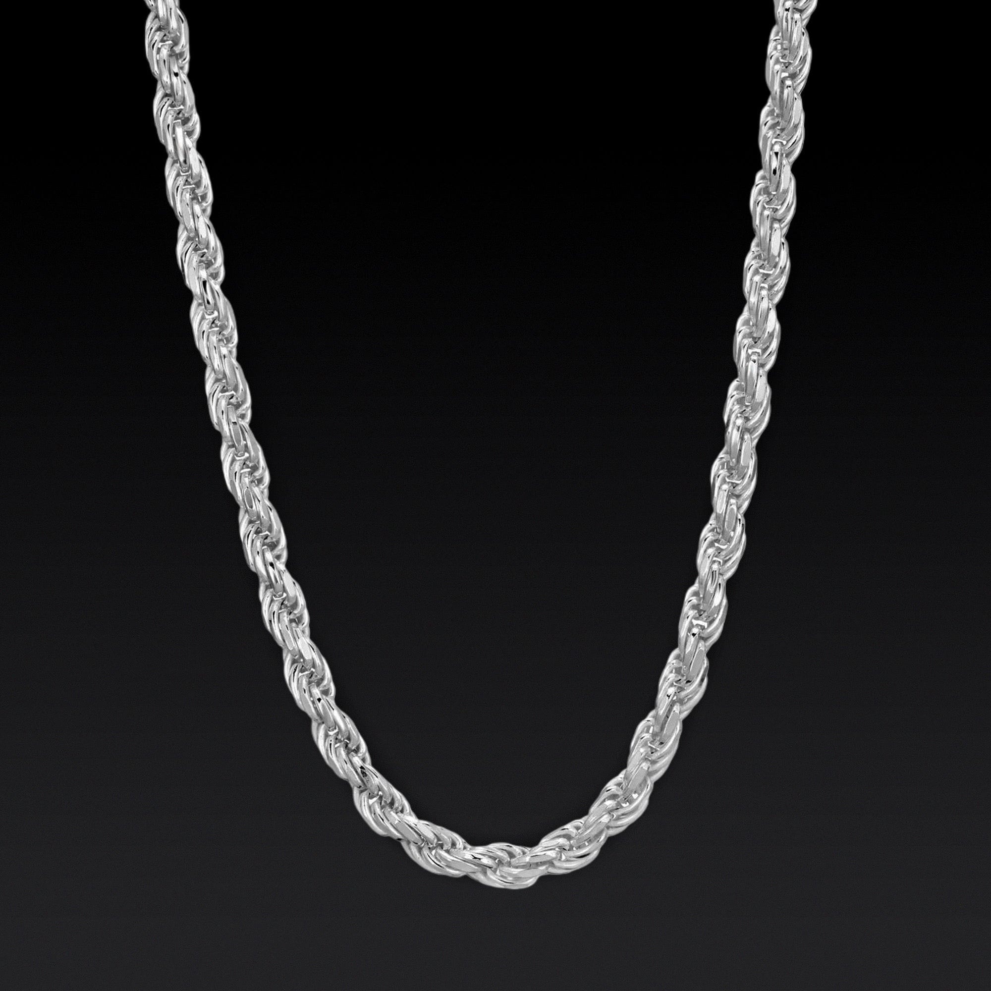 Silver Rope Chain - 5mm