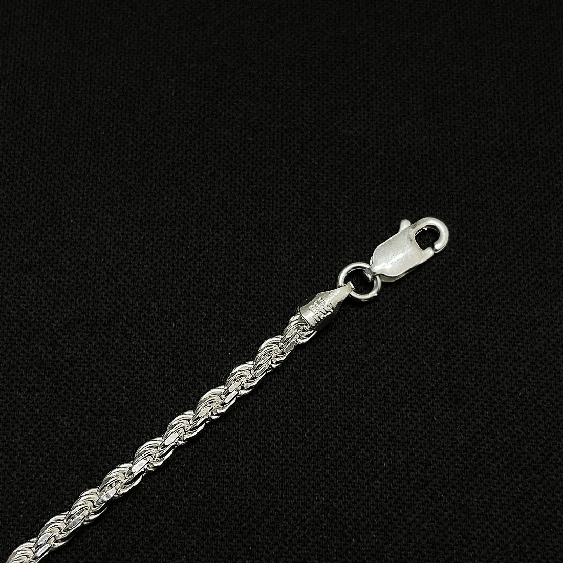 Silver Rope Chain - 2.5mm