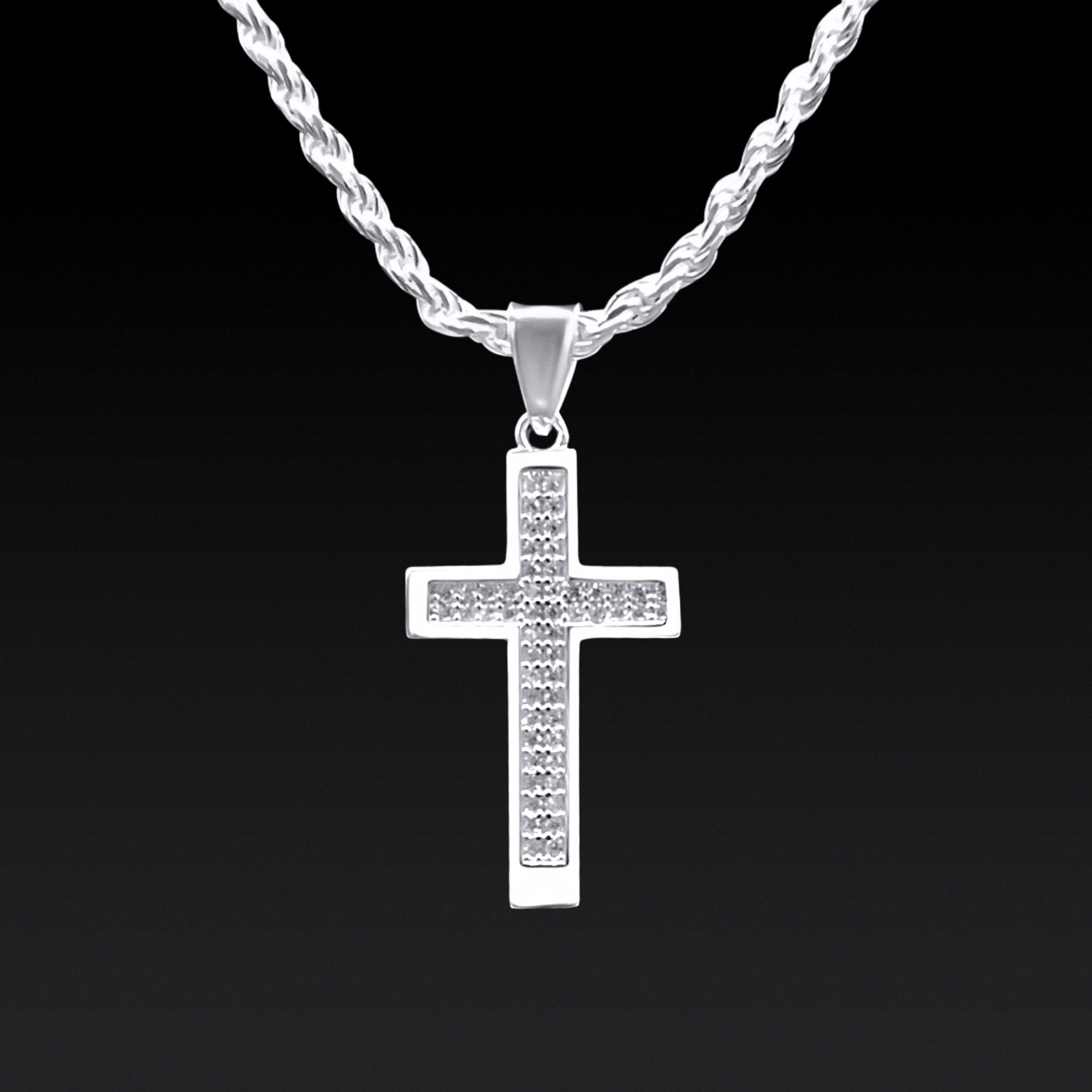 Faithful Cross Pendant (Silver)