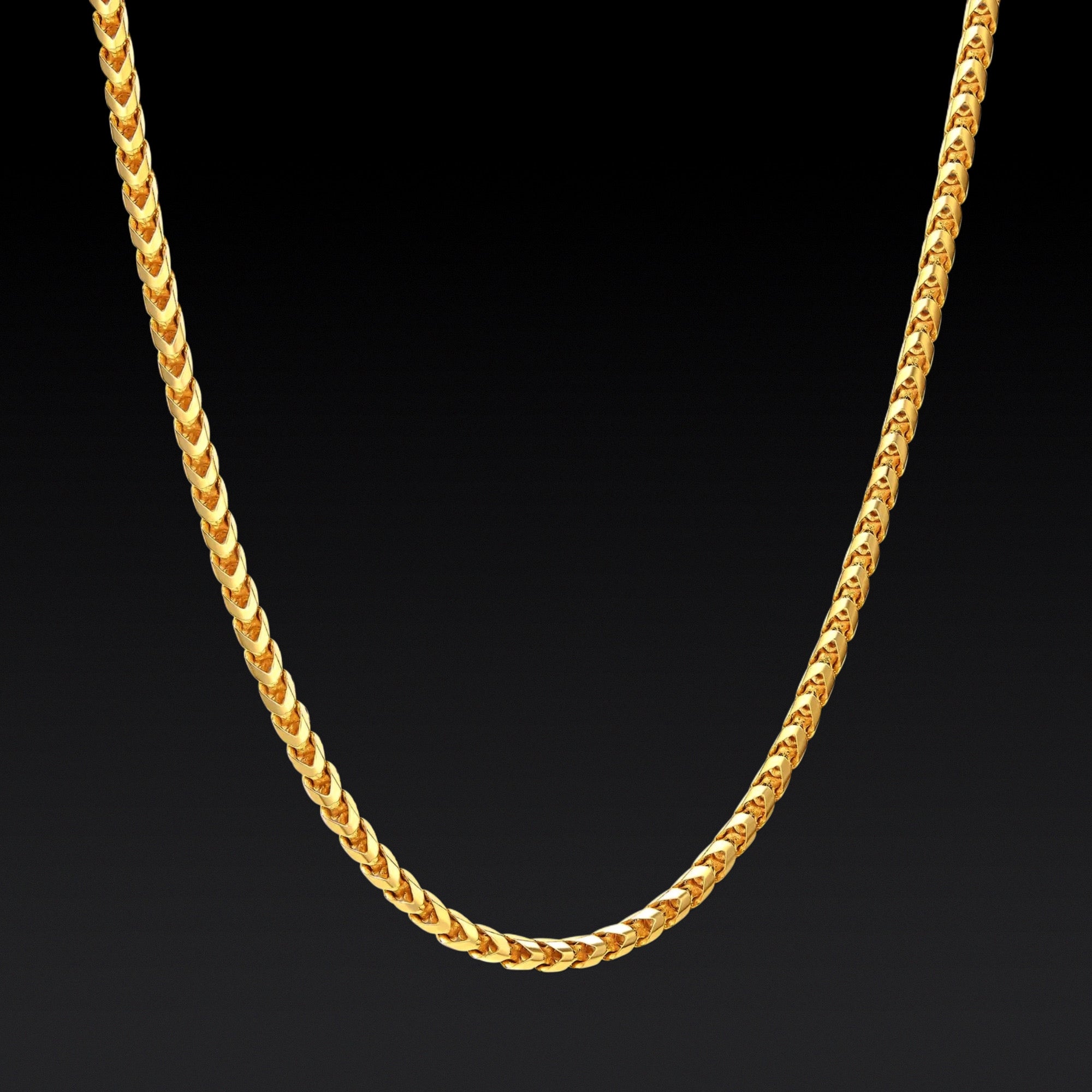 Gold Franco Chain - 3.5mm