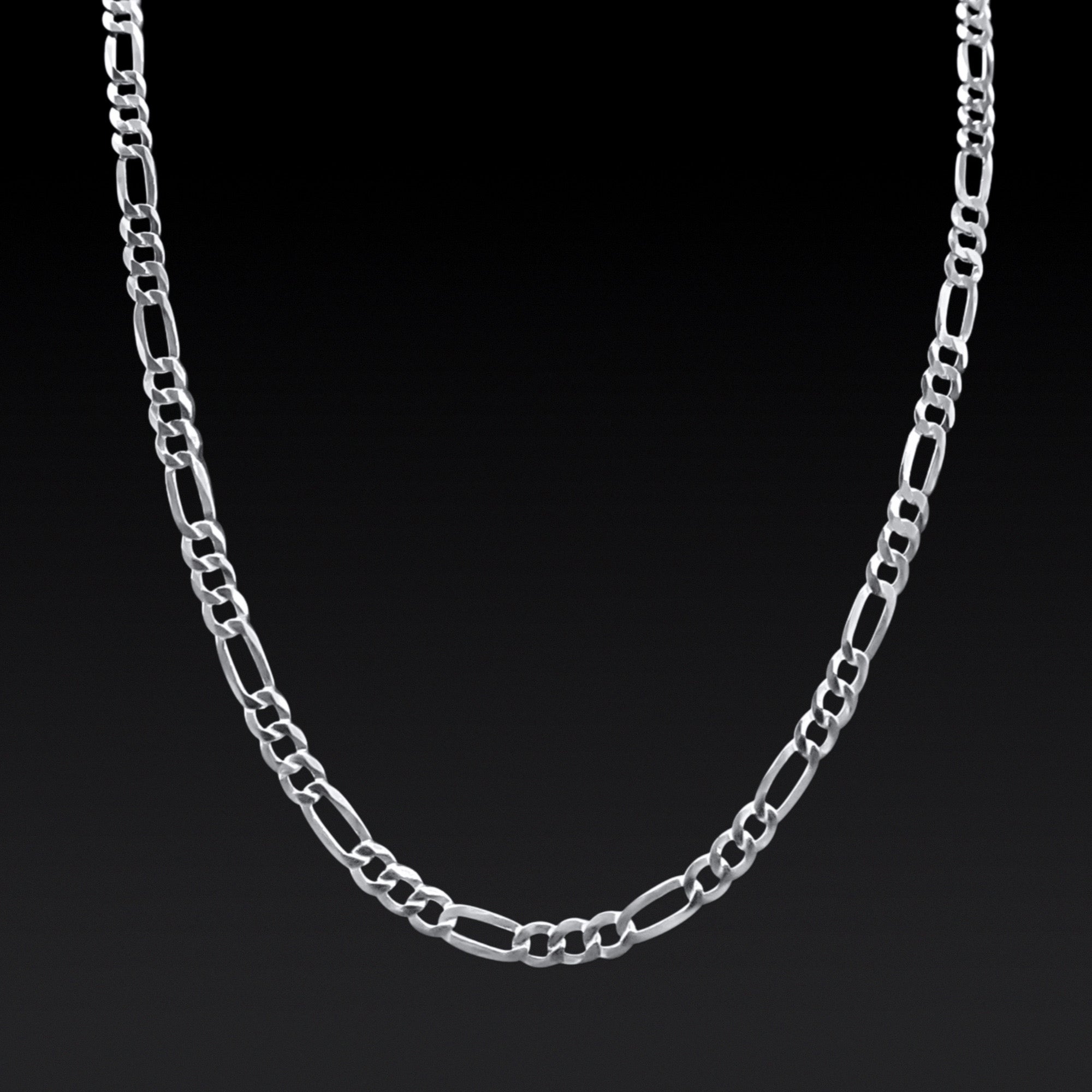 Silver Figaro Chain - 5mm